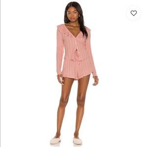 LPA Coco Cardigan in Dusty Rose
